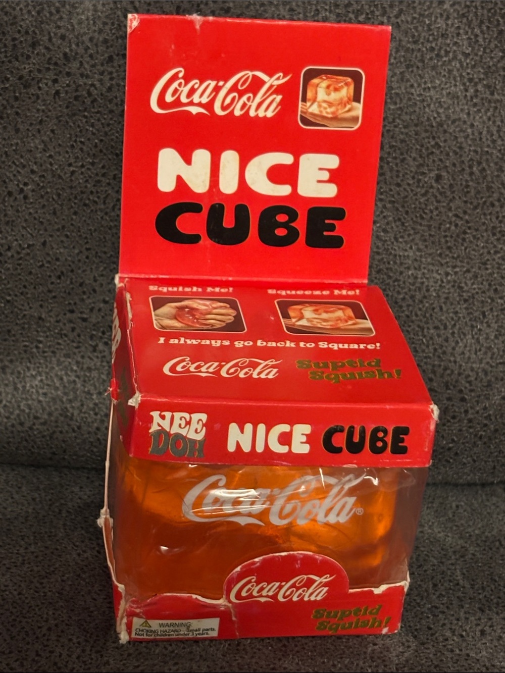 Nee Doh Coca Cola Nice Cube Squishy
